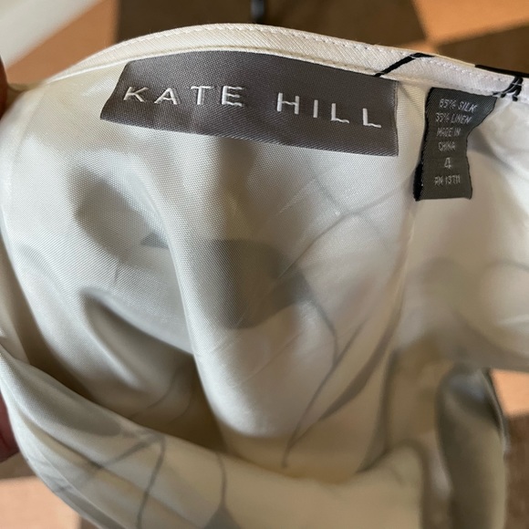 Kate Hill A-Lined Floral Skirt.Preowned - Picture 5 of 6